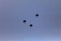 Jordania lleva a cabo nuevos lanzamientos de ayuda humanitaria sobre el norte de la Franja de Gaza