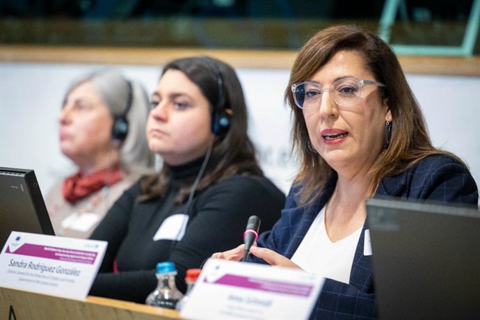 La directora general de Protección a la Infancia y las Familias de la Consejería de Bienestar Social, Igualdad, Juventud, Infancia y Familias del Gobierno de Canarias, Sandra Rodríguez