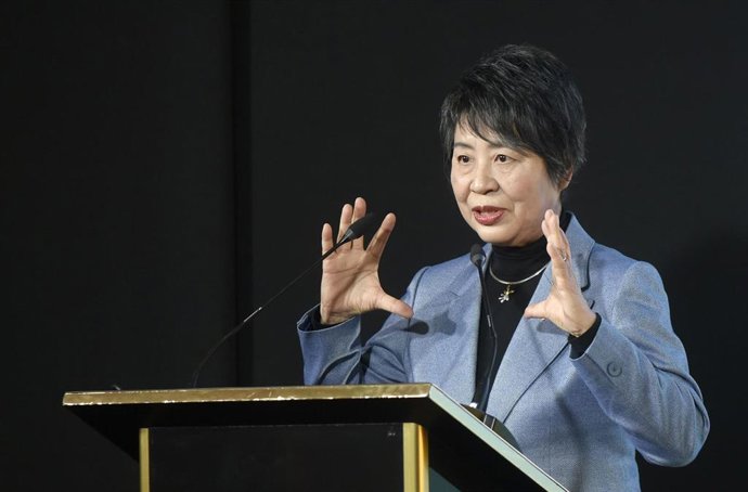 Archivo - La ministra de Exteriores de Japón, Yoko Kamikawa.