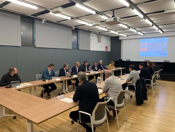 Momento del encuentro.