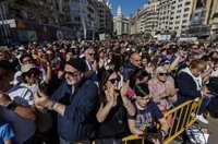 La primera 'mascletà' de las Fallas 2024 deja 11 personas atendidas, la mayoría por lipotimia