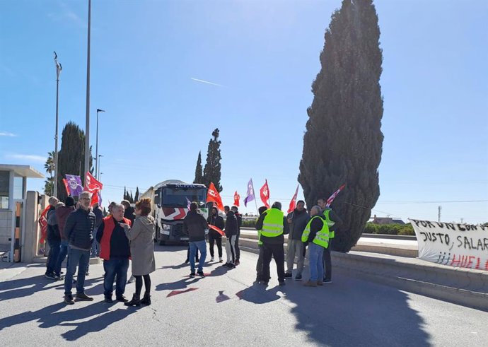 Piquetes informativos duranrte la jornada de huelga