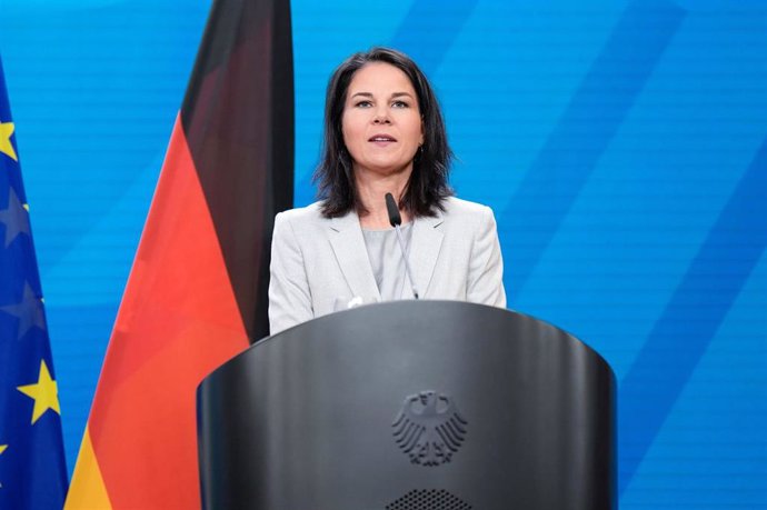 Annalena Baerbock, ministra de Exteriores de Alemania.