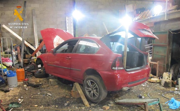 Taller clandestino en Parada de Rubiales (Salamanca)