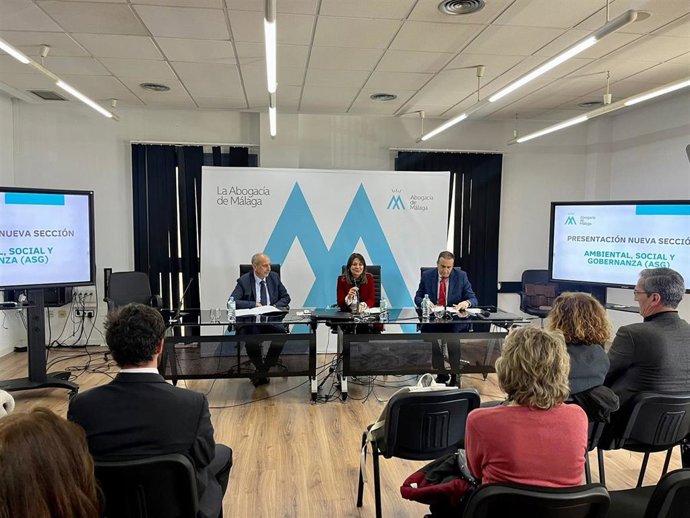 Presentacion Nueva Seccion Ambiental de la Abogacía de Málag