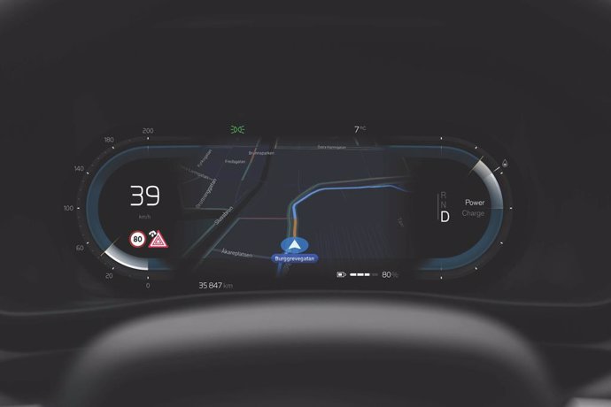 Volvo desarrolla una tecnología que alerta a los conductores de los accidente que hay por delante.