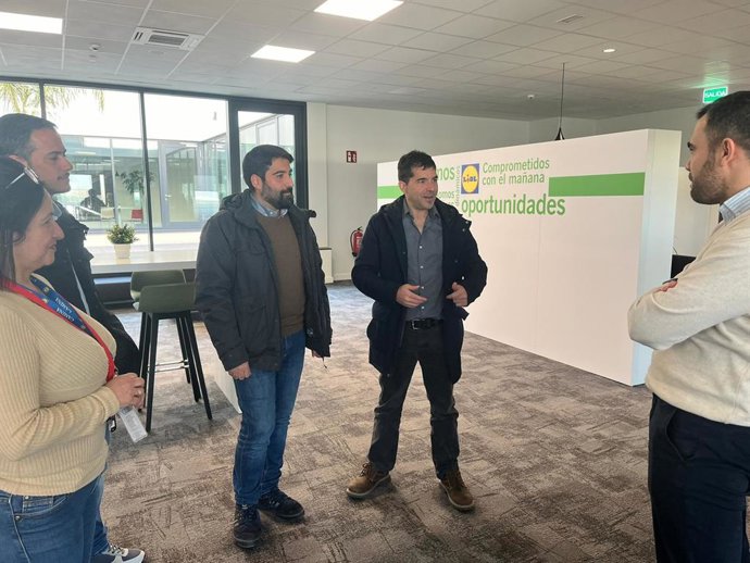 Visita de CCOO a Lidl