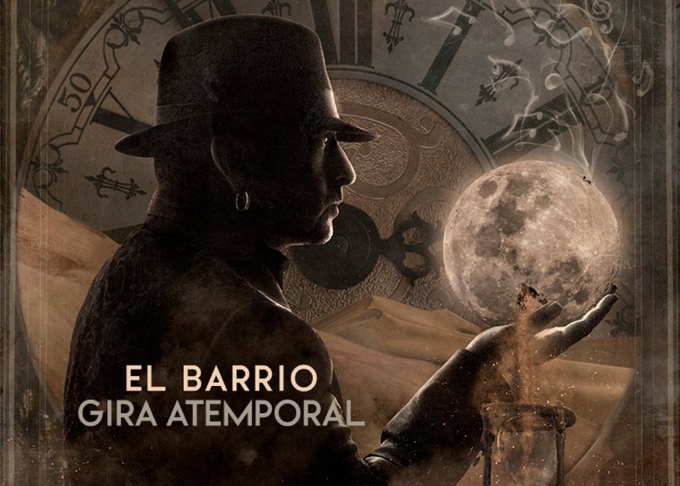 Cartel de la gira 'Atemporal' de El Barrio.