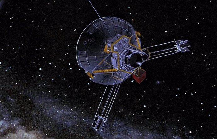 Pioneer 10 en el Sistema Solar exterior