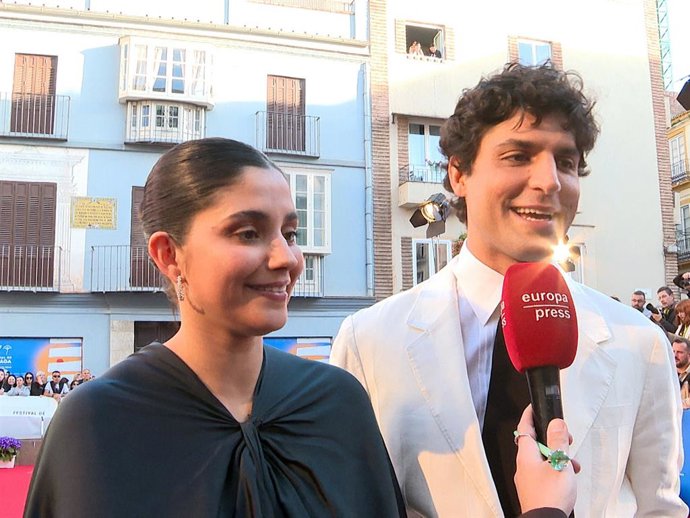 MARÍA GARCÍA DE JAIME Y TOMÁS PÁRAMO EN EL FESTIVAL DE MÁLAGA