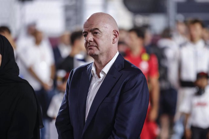 Archivo - Gianni Infantino, presidente de la FIFA.