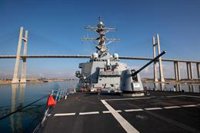 EEUU destruye un misil tierra-aire hutí "respaldado por Irán" que apuntaba al mar Rojo