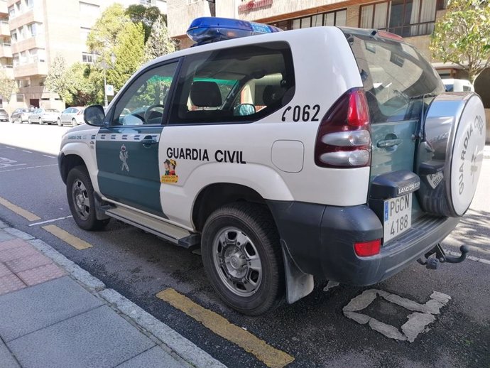 Archivo - Coche de la Guardia Civil