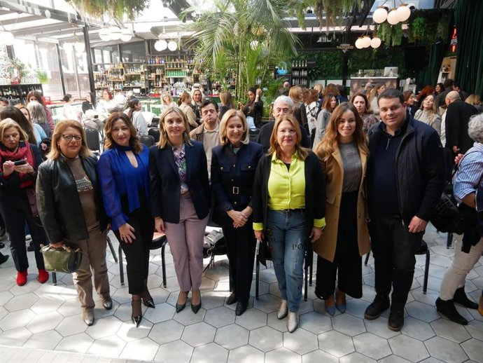 La vicesecretaria de Política Social y Estado del Bienestar del Partido Popular de la Región de Murcia, Conchita Ruiz, en el Acto de la Mujer