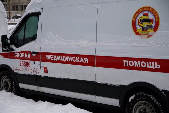 Archivo - Ambulancia en San Petersburgo, Rusia