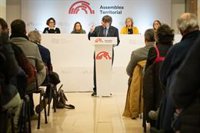 Puigdemont alerta de que la ley de amnistía no acabará con "la represión" del Estado