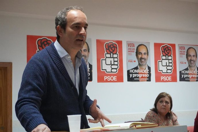 El secretario general del PSOE de Carboneras, José Luis Amérigo Fernández.