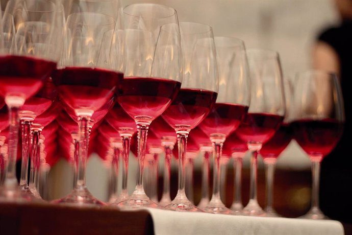 Archivo - Vino, copa, rosado, vinos, cata