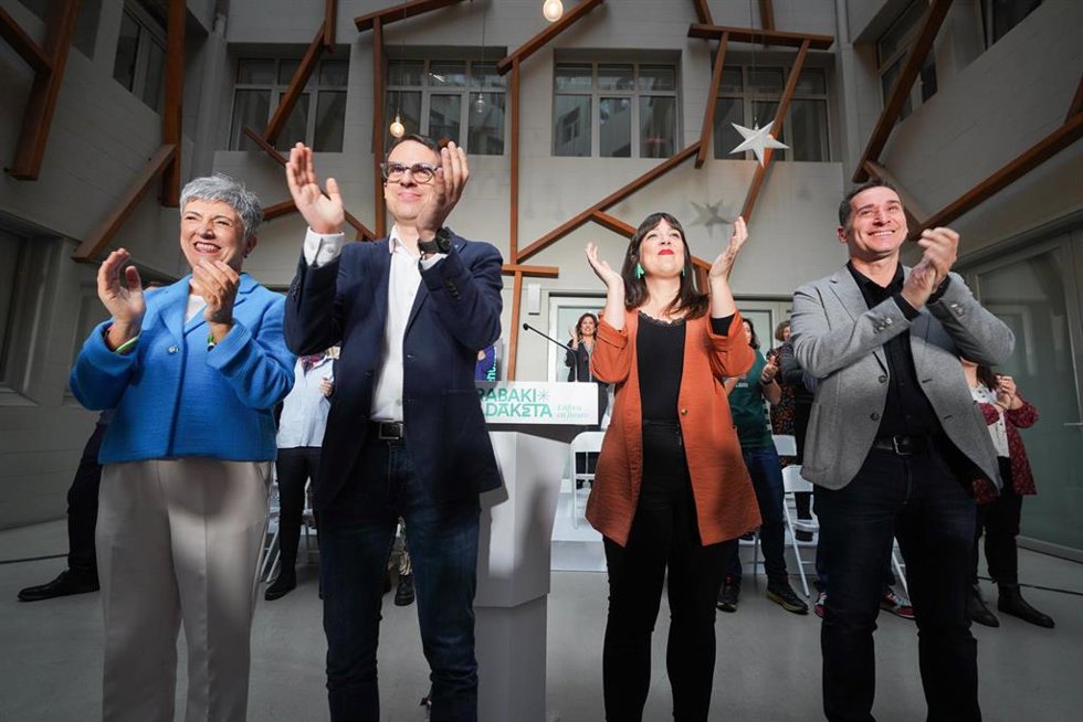 Acto de EH Bildu en Bilbao