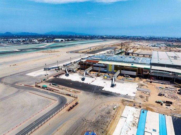 Avance de obras en el Aeropuerto Internacional Jorge Chávez.
