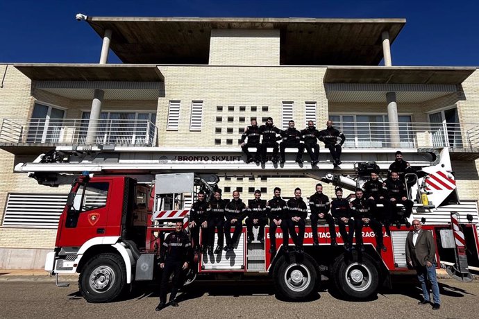La DPZ incorpora 18 nuevos bomberos a su plantilla.