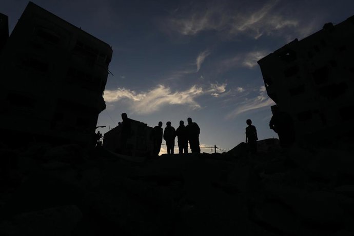 Imagen de archivo de la guerra de Gaza 