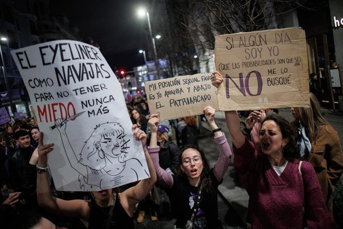 El feminismo vuelve a salir dividido en Madrid y otras ciudades este 8M ...
