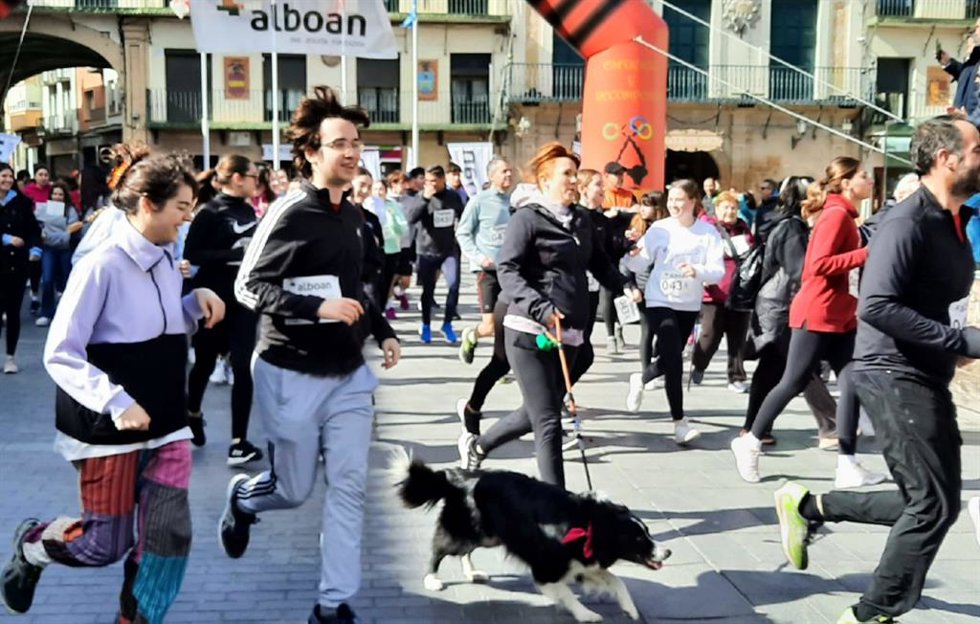 Un momento de la carrera 'Corre por una causa, corre por la Infancia Refugiada'.