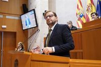 El PP acusa al PSOE y a Javier Lambán de instalarse en la división y en "levantar muros entre los españoles"