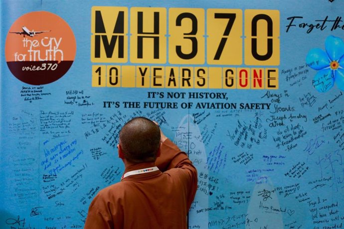 Décimo aniversario de la desaparición del MH370