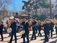 València suena a 'El Fallero': 13 conjuntos musicales tocan al unísono el pasodoble en la XX Entrada de Bandas de Música