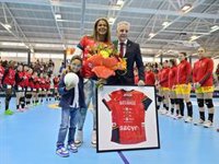 El '9' de Marta Mangué, leyenda de las 'Guerreras'