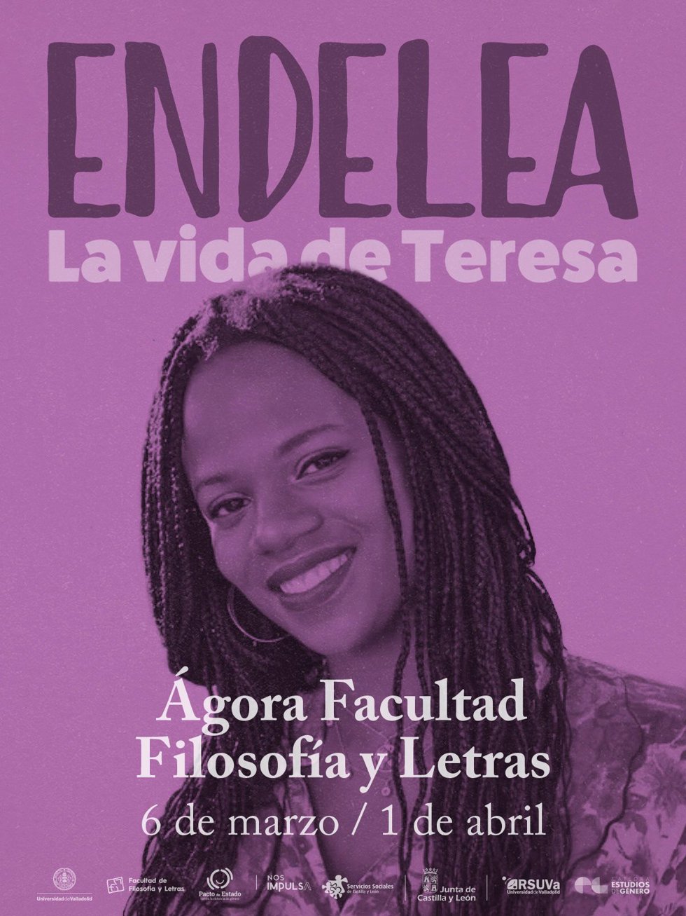 Cartel de la inauguración de la exposición