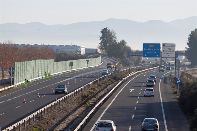 Archivo - Imagen de la autovía andaluza A-92, en imagen de archivo. 