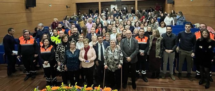 Acto de reconocimiento del Ayuntamiento de Ibros.