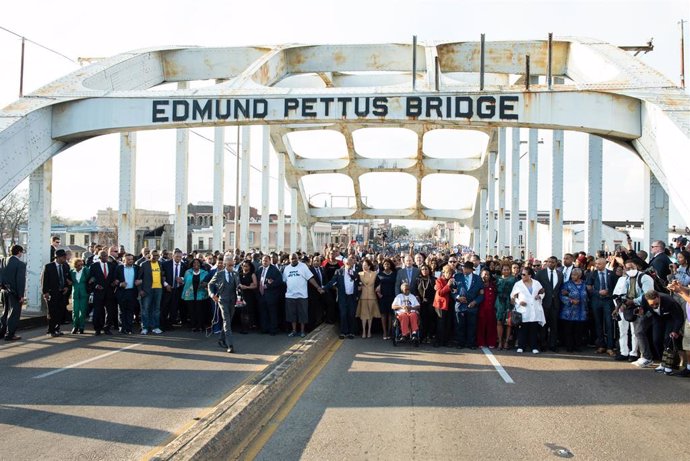 Archivo - Puente Edmund Pettus de Selma, Alabama