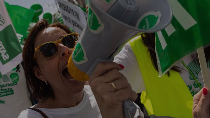 Manifestación SATSE