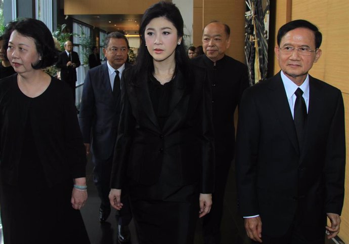 Archivo - La ex primera ministra de Tailandia Yingluck Shinawatra.