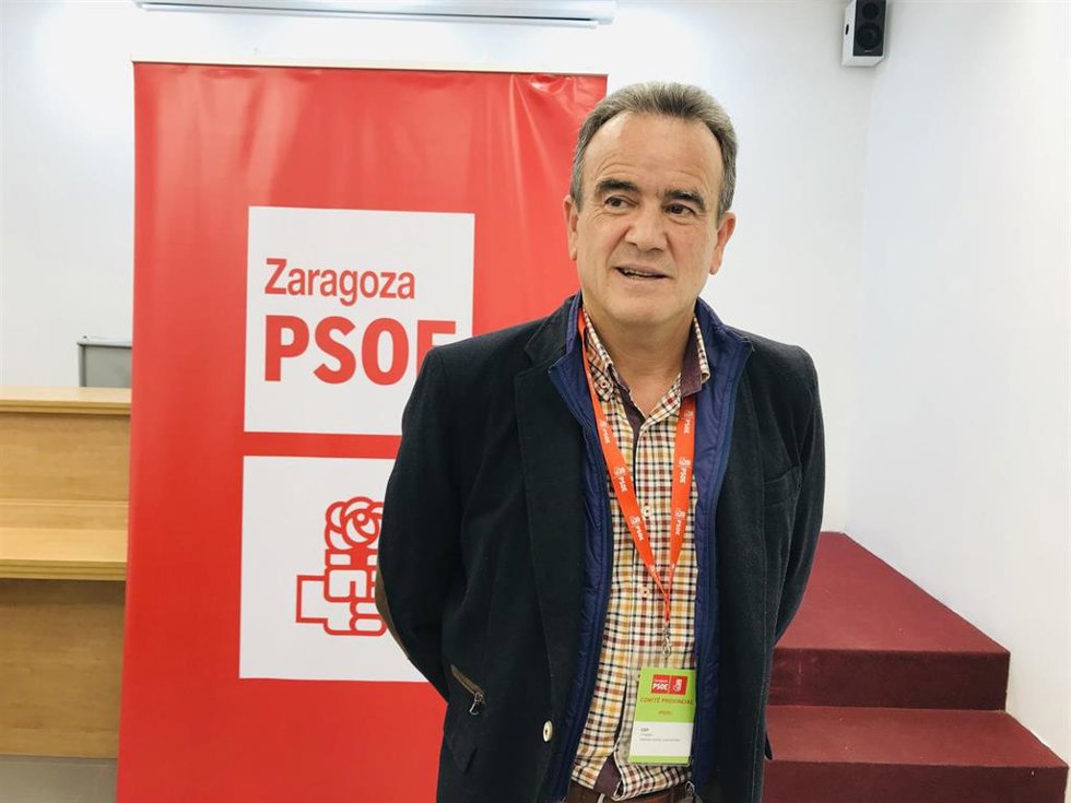 Archivo - El secretario general del PSOE de Zaragoza, Juan Antonio Sánchez Quero.