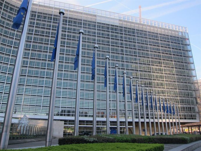 Archivo - Sede de la Comisión Europea en Bruselas.