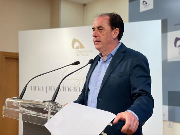 El Presidente De La Diputación De Soria Explica Los Asuntos De La Junta De Gobierno