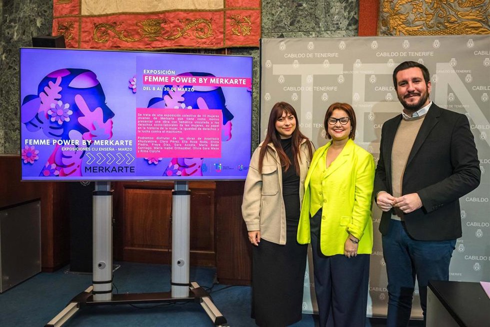 Presentación de la campaña institucional del 8M del Cabildo de Tenerife