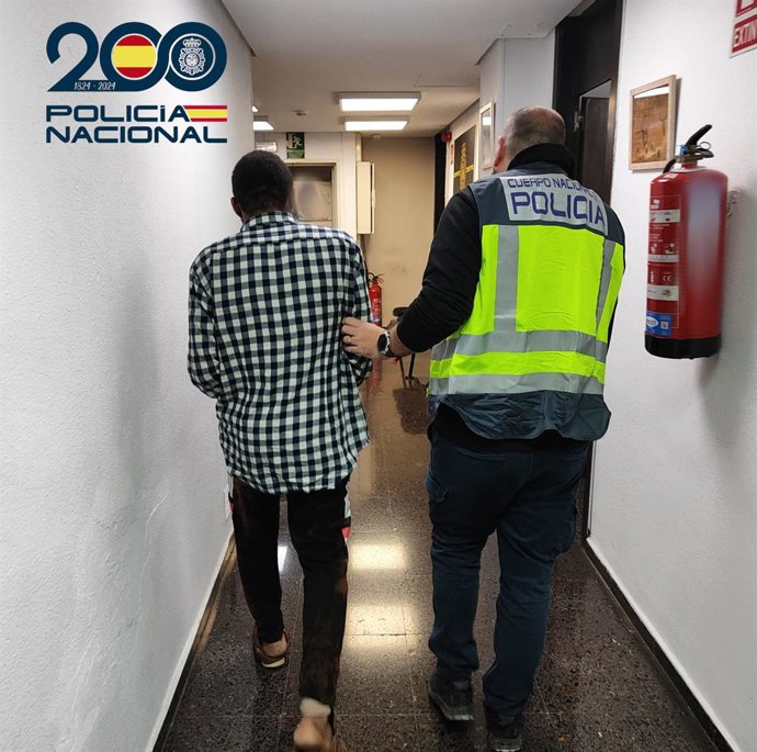 Imagen del detenido por diversos robos con fuerza en vehículos.