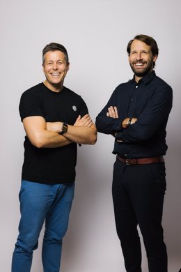 Matt Welle, CEO, and Richard Valtr, Founder, of Mews.