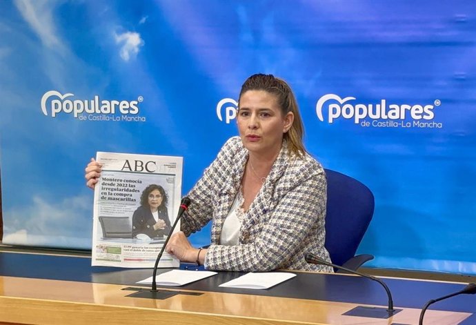 La secretaria regional del PP, Carolina Agudo