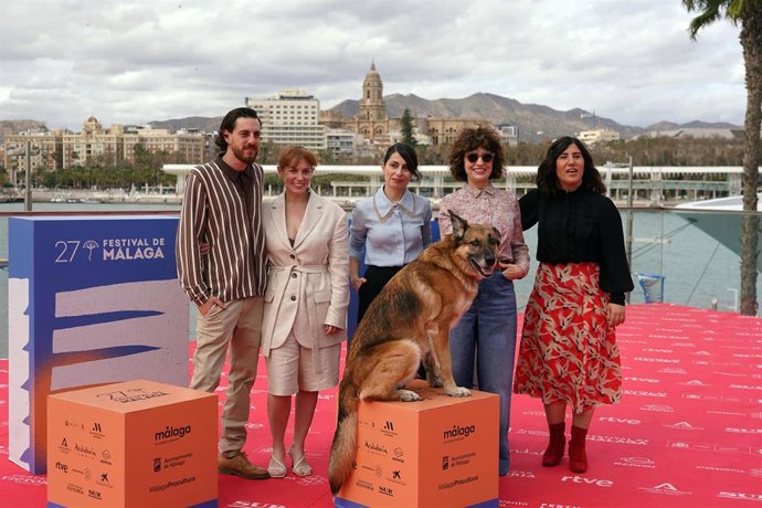 Photocall de 'Los pequeños amores' en el Festival de Málaga