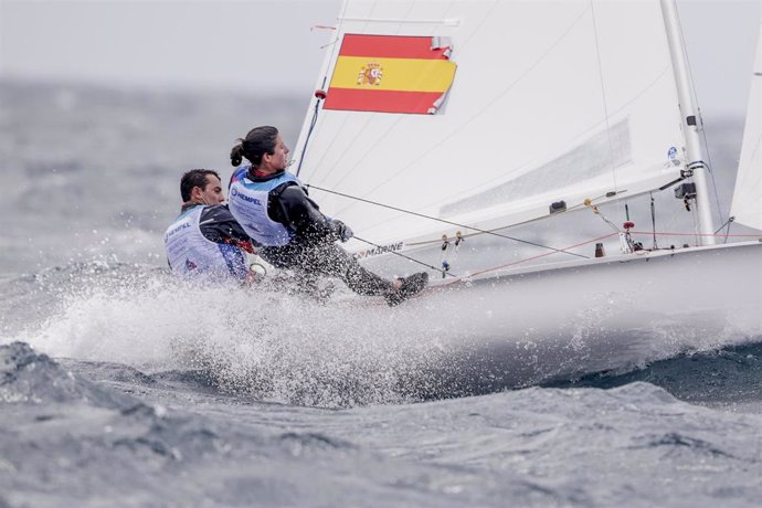 Archivo - Jordi Xammar y Nora Brugman durante el 51 Trofeo SAR Princesa Sofía Mallorca