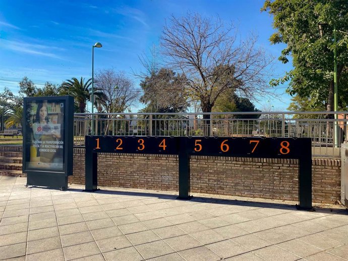 Punto de estacionamiento y recarga gratuita de patinetes eléctricos