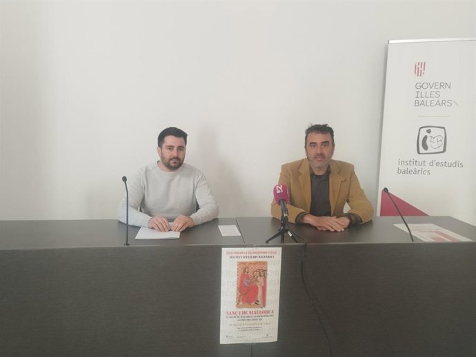 El director del IEB, Lloren Perelló, y el coordinador de las jornadas, Jordi Maíz Chacón.