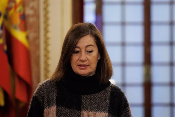 La presidenta del Congreso de los Diputados, Francina Armengol, a 4 de marzo de 2024, en Madrid (España). 
